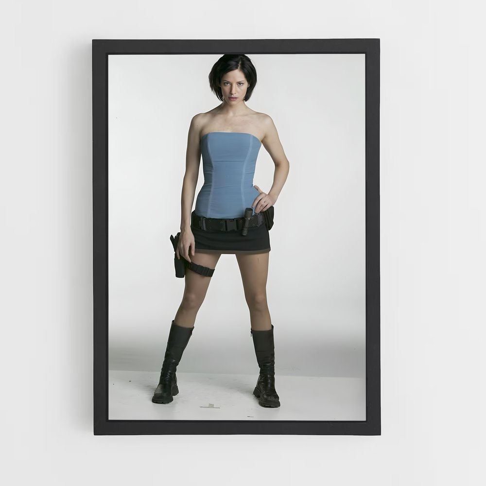 Poster Jill's Valor – affiche Resident Evil (vue 2)